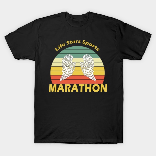 Sport Marathon T-Shirt by Hastag Pos